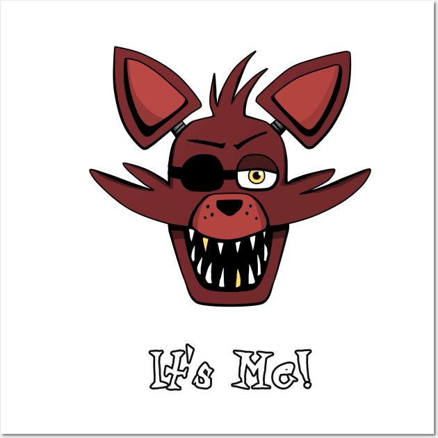 Five Nights at Freddy's - Foxy Wall Art by Kaiserin